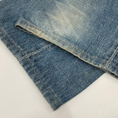LEVI'S 37501 1937 Reissue Cinch Back Indigo Jeans Size 32