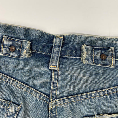 LEVI'S 37501 1937 Reissue Cinch Back Indigo Jeans Size 32