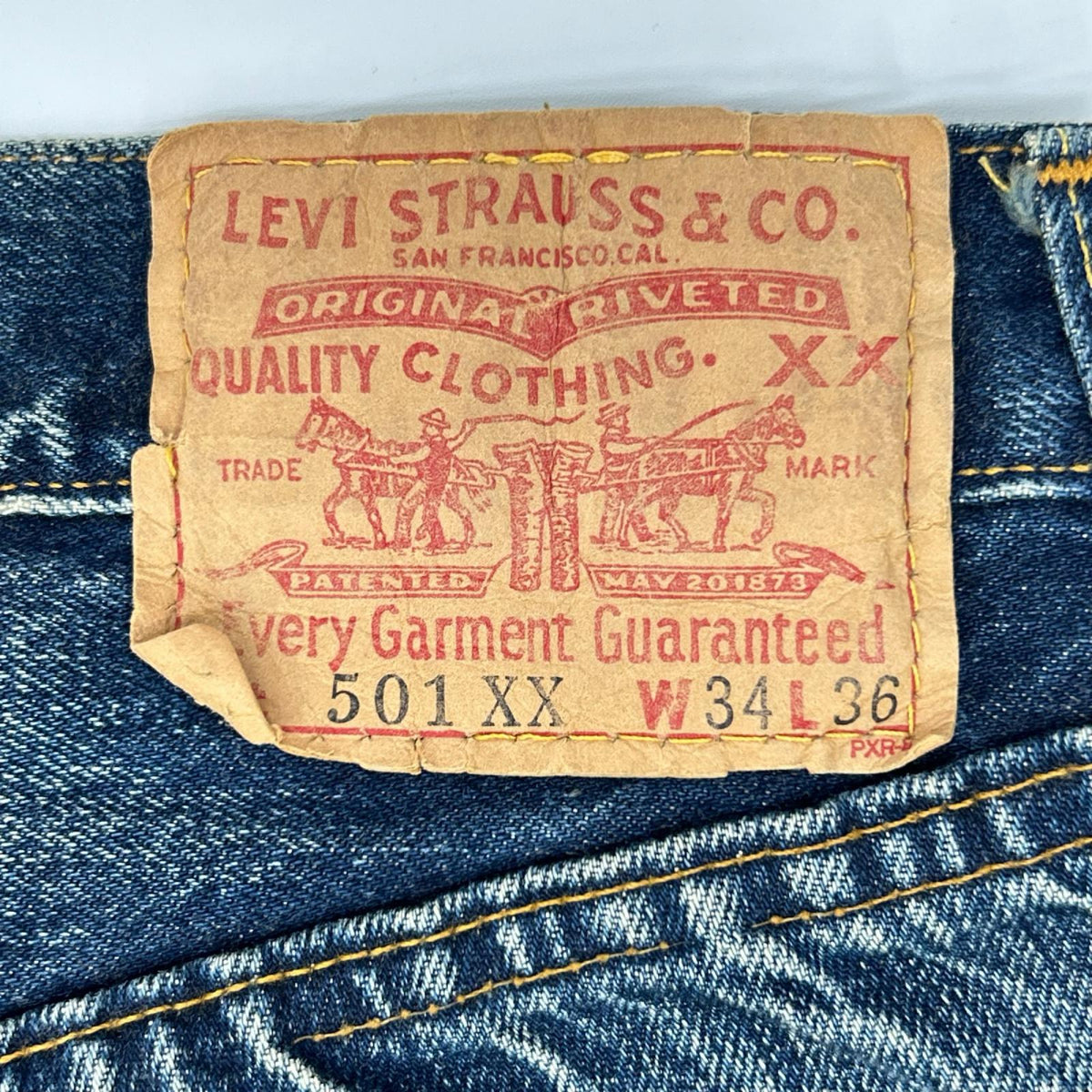 LEVI'S 90s USA Valencia 501 Straight Jeans Indigo