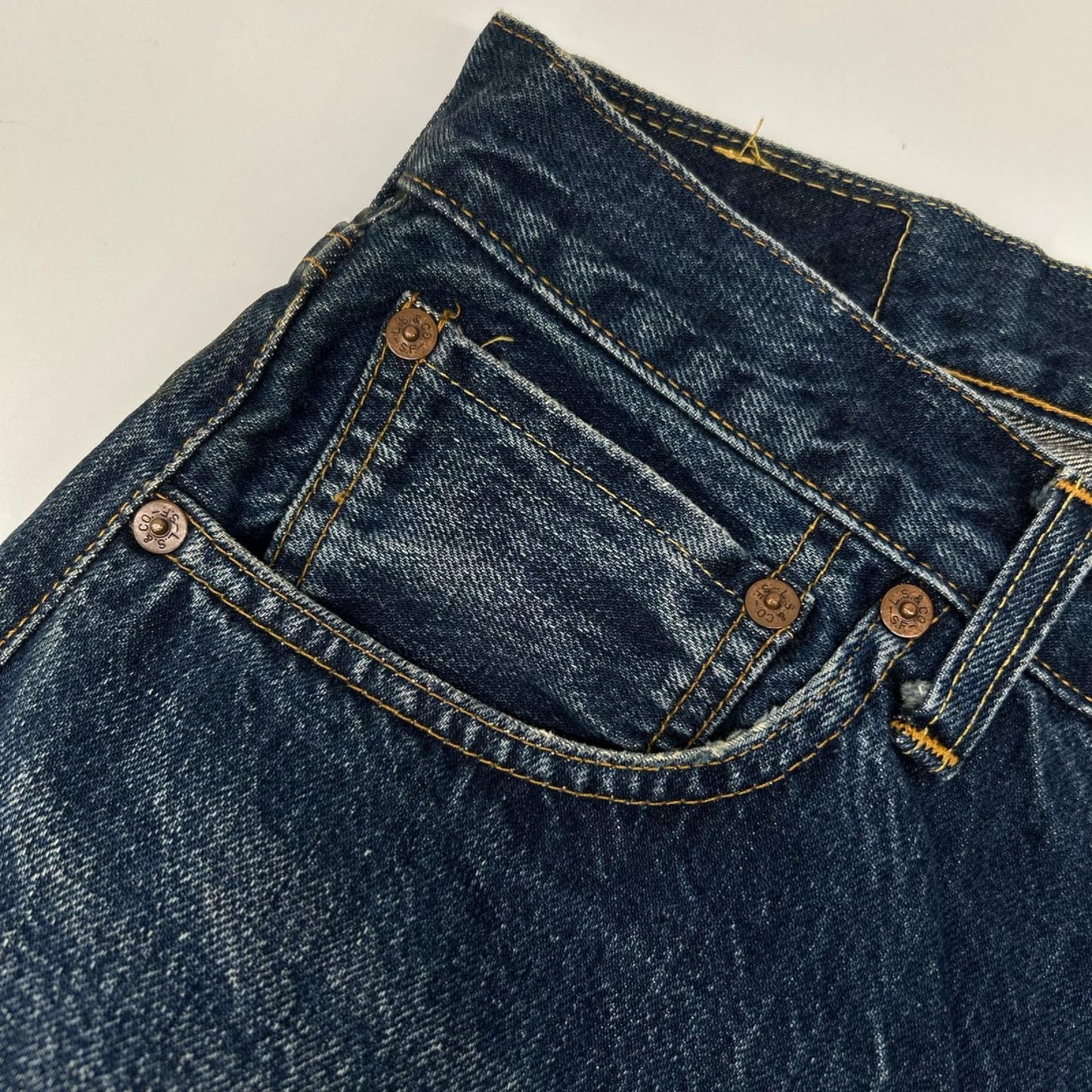 LEVI'S 90s USA Valencia 501 Straight Jeans Indigo