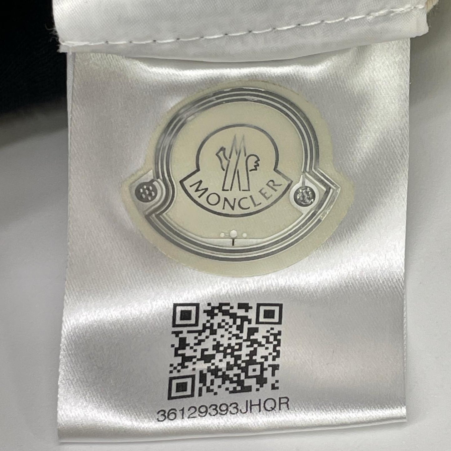 MONCLER 2016 Ivory Triple Patch Zip Hoodie Size S