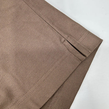 BURBERRY 26SS Brown Check Collar Polo Size L