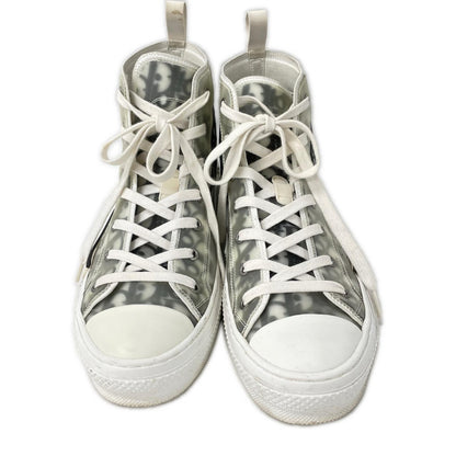 DIOR B23 Oblique High-Top Sneakers White/Black Size EU 43