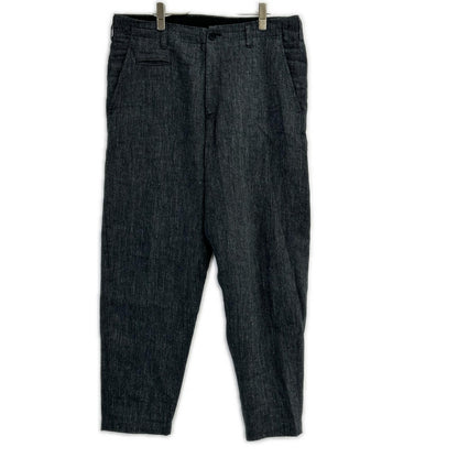 Yohji Yamamoto PH 24SS Grey Linen Twill Pants Size 2