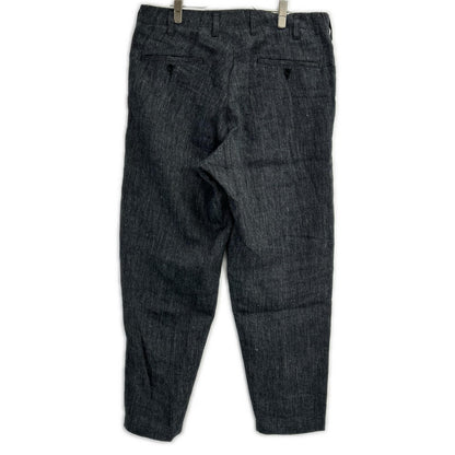 Yohji Yamamoto PH 24SS Grey Linen Twill Pants Size 2