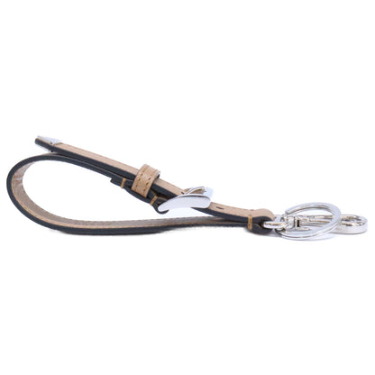PRADA Caramel Saffiano Keyring Size ONE SIZE
