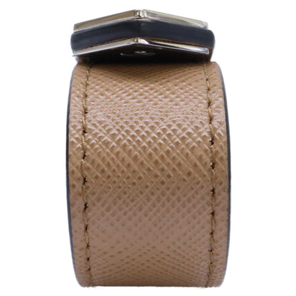 PRADA Caramel Saffiano Keyring Size ONE SIZE