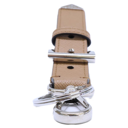 PRADA Caramel Saffiano Keyring Size ONE SIZE