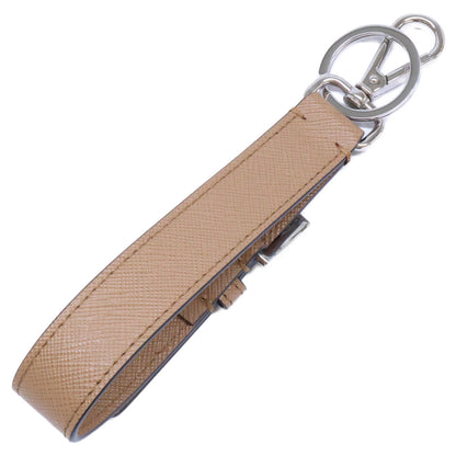 PRADA Caramel Saffiano Keyring Size ONE SIZE