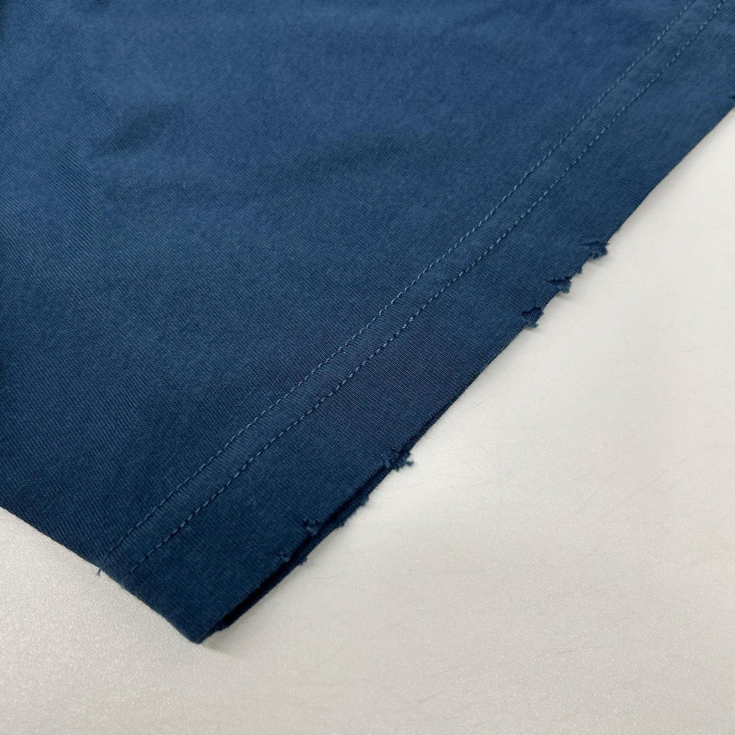BALENCIAGA Navy BB Logo T-Shirt Size S