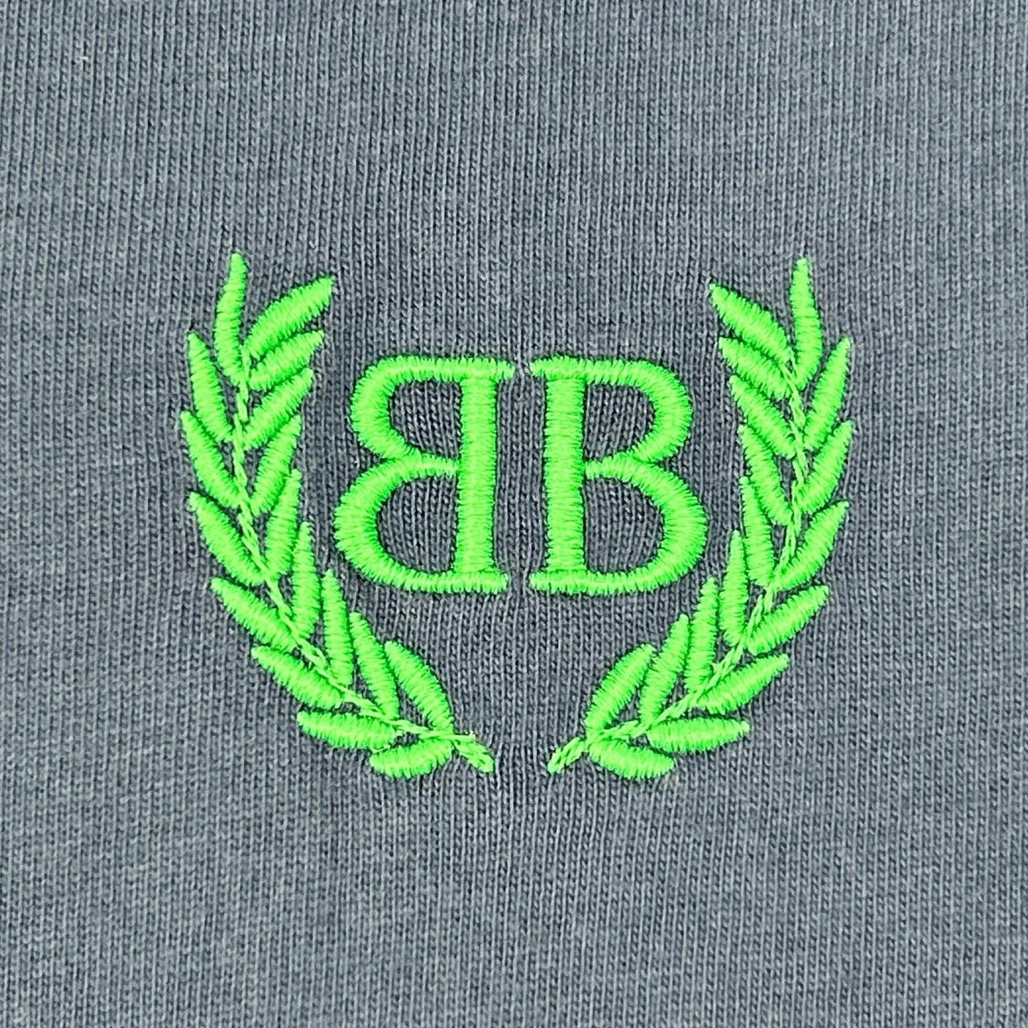 BALENCIAGA Navy BB Logo T-Shirt Size S