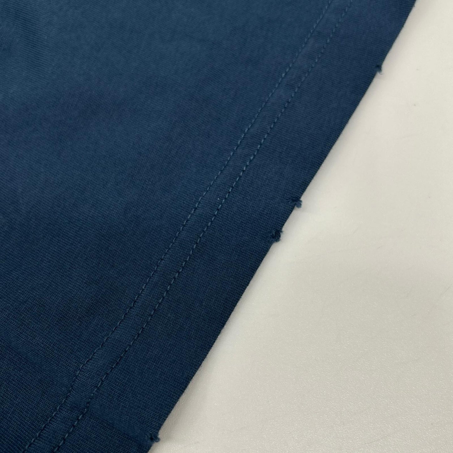 BALENCIAGA Navy BB Logo T-Shirt Blue Size S