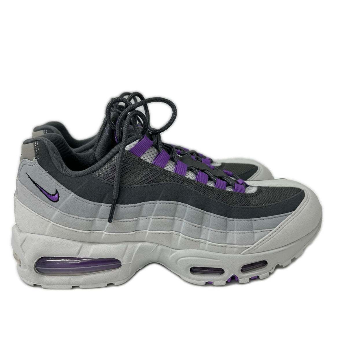NIKE Gray Air Max 95 Sneakers Size 28.5