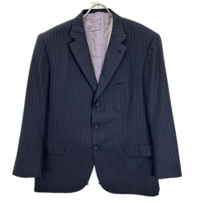 Brioni Brunico Striped 2-Piece Suit Blazer Navy