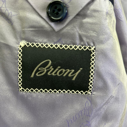 Brioni Brunico Striped 2-Piece Suit Blazer Navy