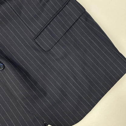 Brioni Brunico Striped 2-Piece Suit Blazer Navy