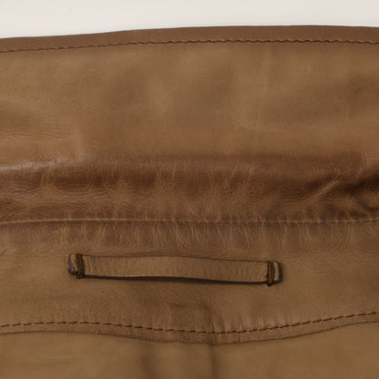 BERLUTI Calf Leather 2B Blazer Brown Size A52