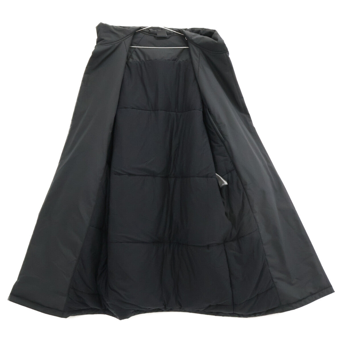 BALENCIAGA x adidas 3-Stripe Belted Hooded Coat Black Size L