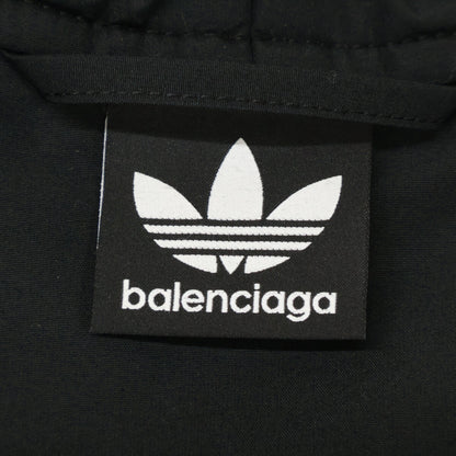 BALENCIAGA x adidas 3-Stripe Belted Hooded Coat Black Size L