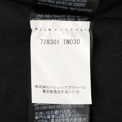 BALENCIAGA x adidas 3-Stripe Belted Hooded Coat Black Size L