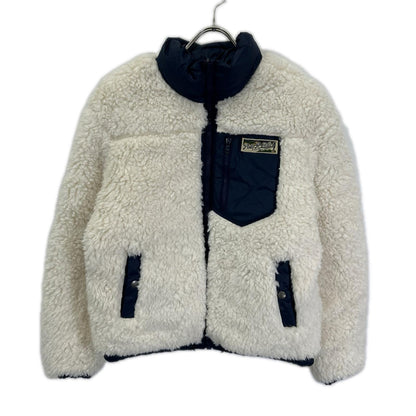 POLObyRalphLauren Navy White Reversible Boa Jacket