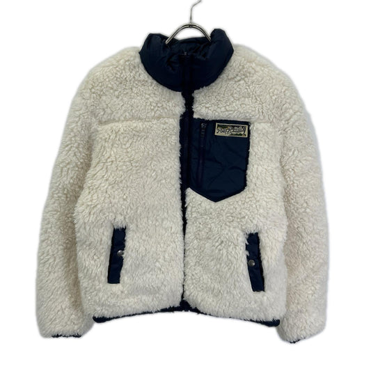 POLObyRalphLauren Navy White Reversible Boa Jacket