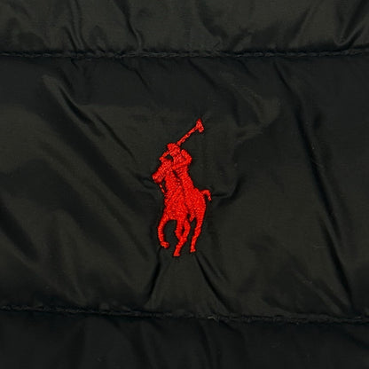 POLObyRalphLauren Navy White Reversible Boa Jacket