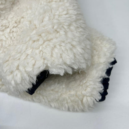 POLObyRalphLauren Navy White Reversible Boa Jacket