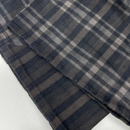 PaulSmith RED EAR Brown Cotton Laser Check Pants Size M