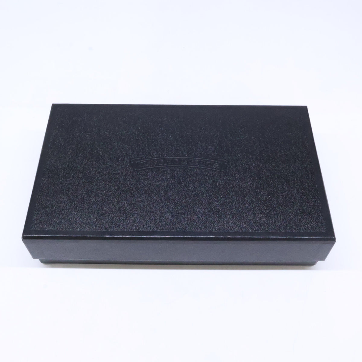 Chrome Hearts Wave BS Fleur Leather Long Wallet Black