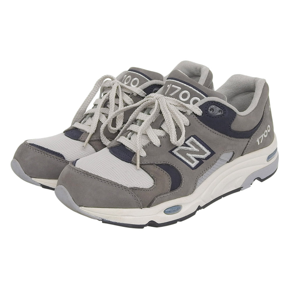 NEW BALANCE CM1700 Nubuck Mesh Sneakers Gray Size 8(US)