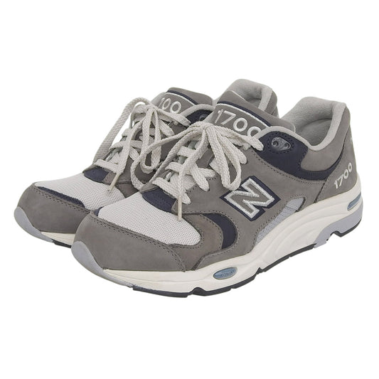 NEW BALANCE CM1700 Nubuck Mesh Sneakers Gray Size 8(US)