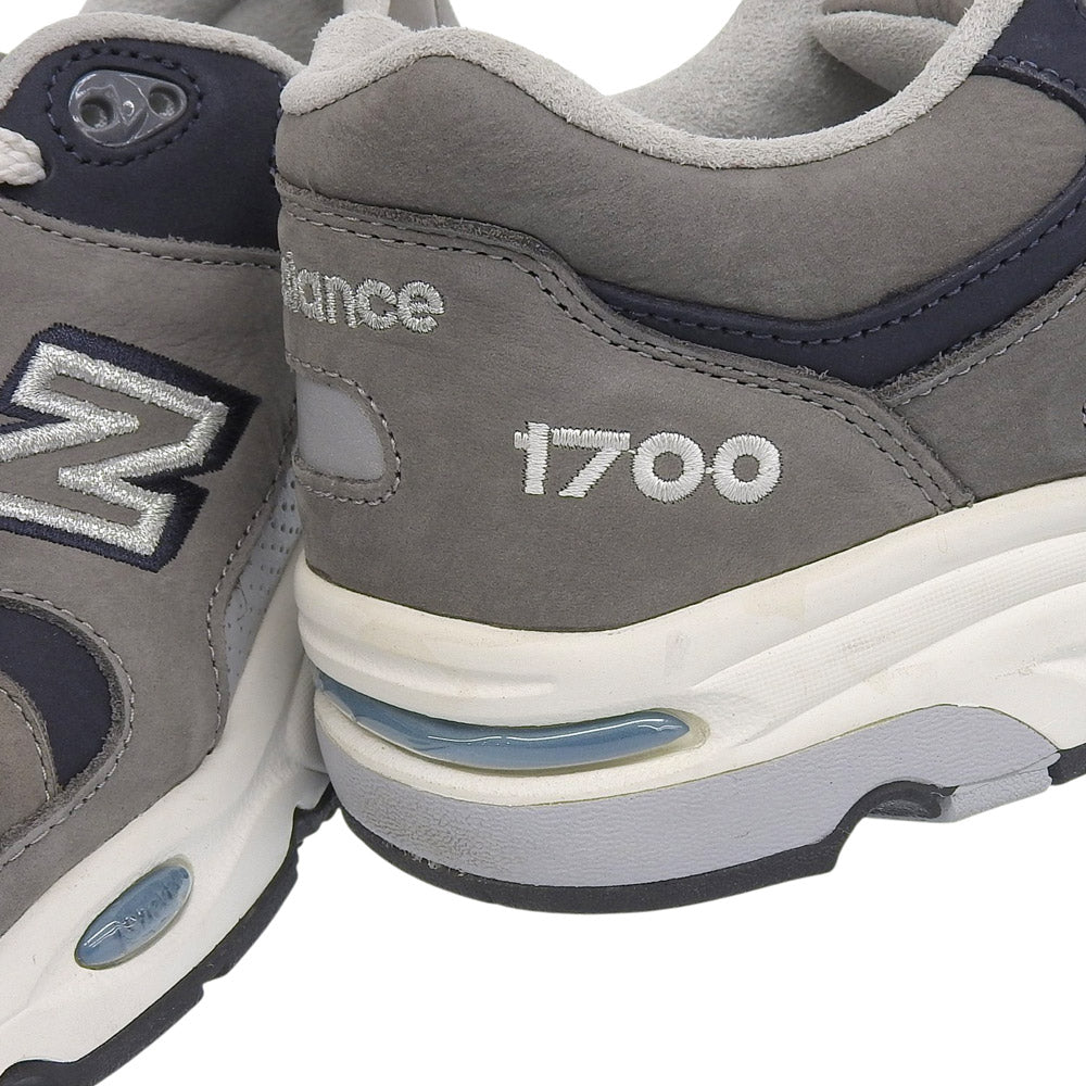 NEW BALANCE CM1700 Nubuck Mesh Sneakers Gray Size 8(US)