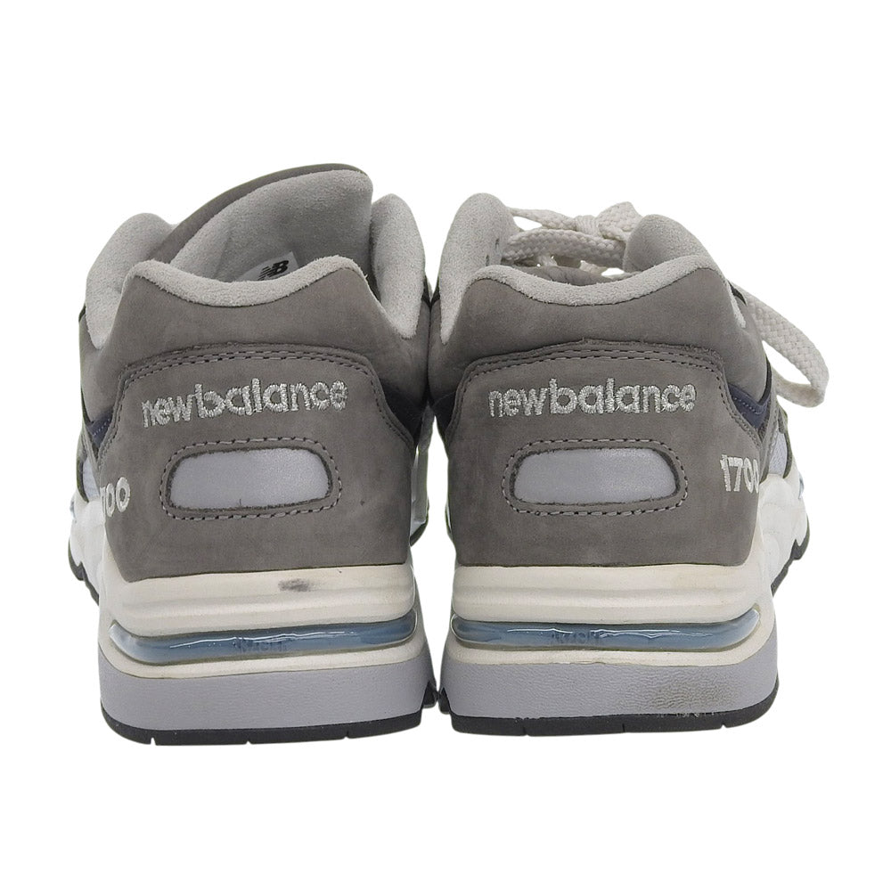 NEW BALANCE CM1700 Nubuck Mesh Sneakers Gray Size 8(US)