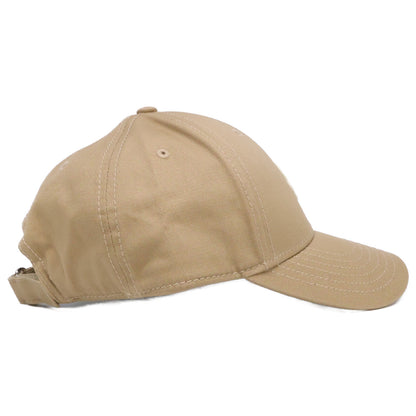MONCLER 25SS Cotton 6-Panel Logo Patch Baseball Cap Beige