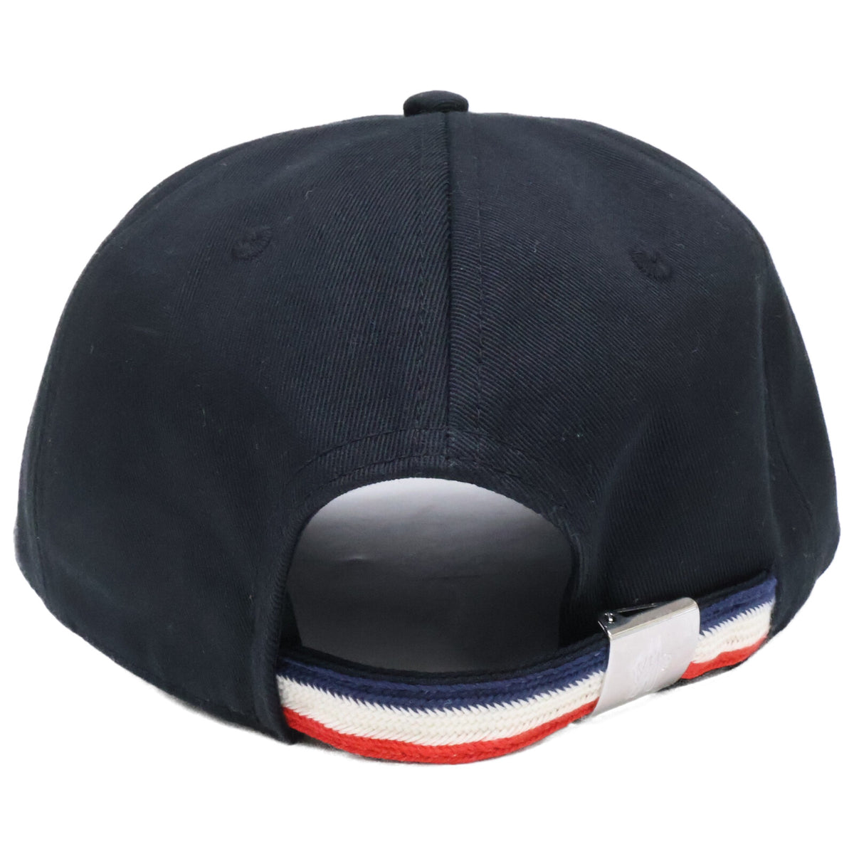 MONCLER 2023 Logo Patch 6 Panel Baseball Cap Black
