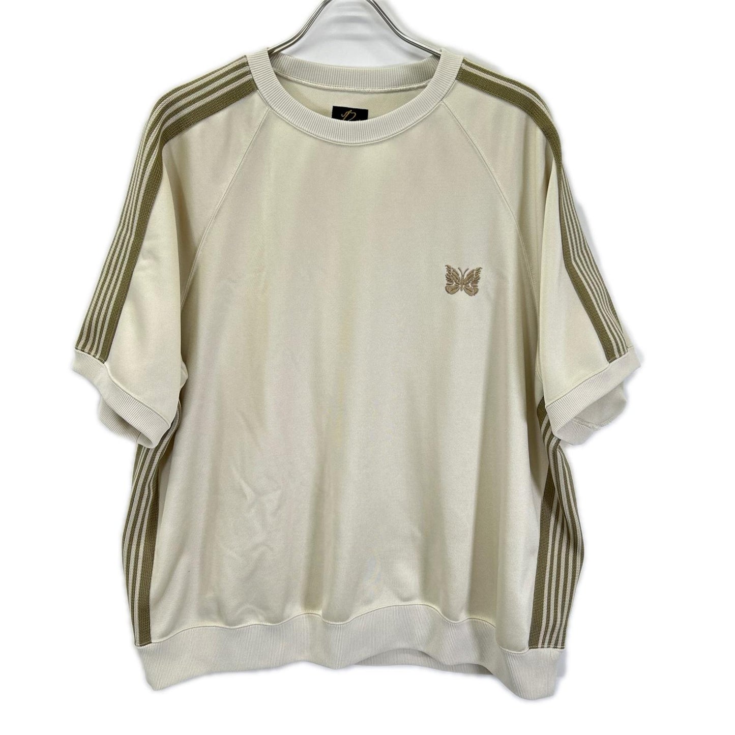 needles B'2nd Track Poly Smooth T-Shirt Beige Size XL