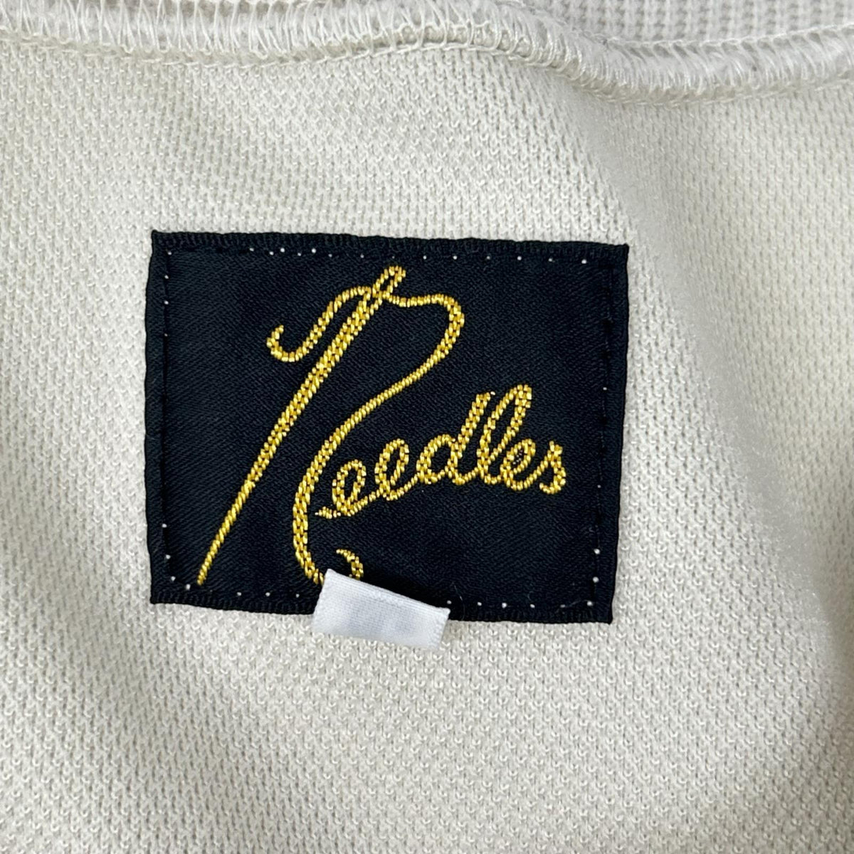needles B'2nd Track Poly Smooth T-Shirt Beige Size XL