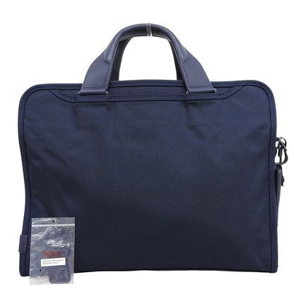 TUMI Alpha3 Slim Nylon Briefcase Navy