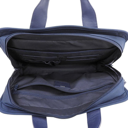TUMI Alpha3 Slim Nylon Briefcase Navy