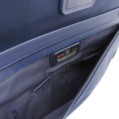 TUMI Alpha3 Slim Nylon Briefcase Navy