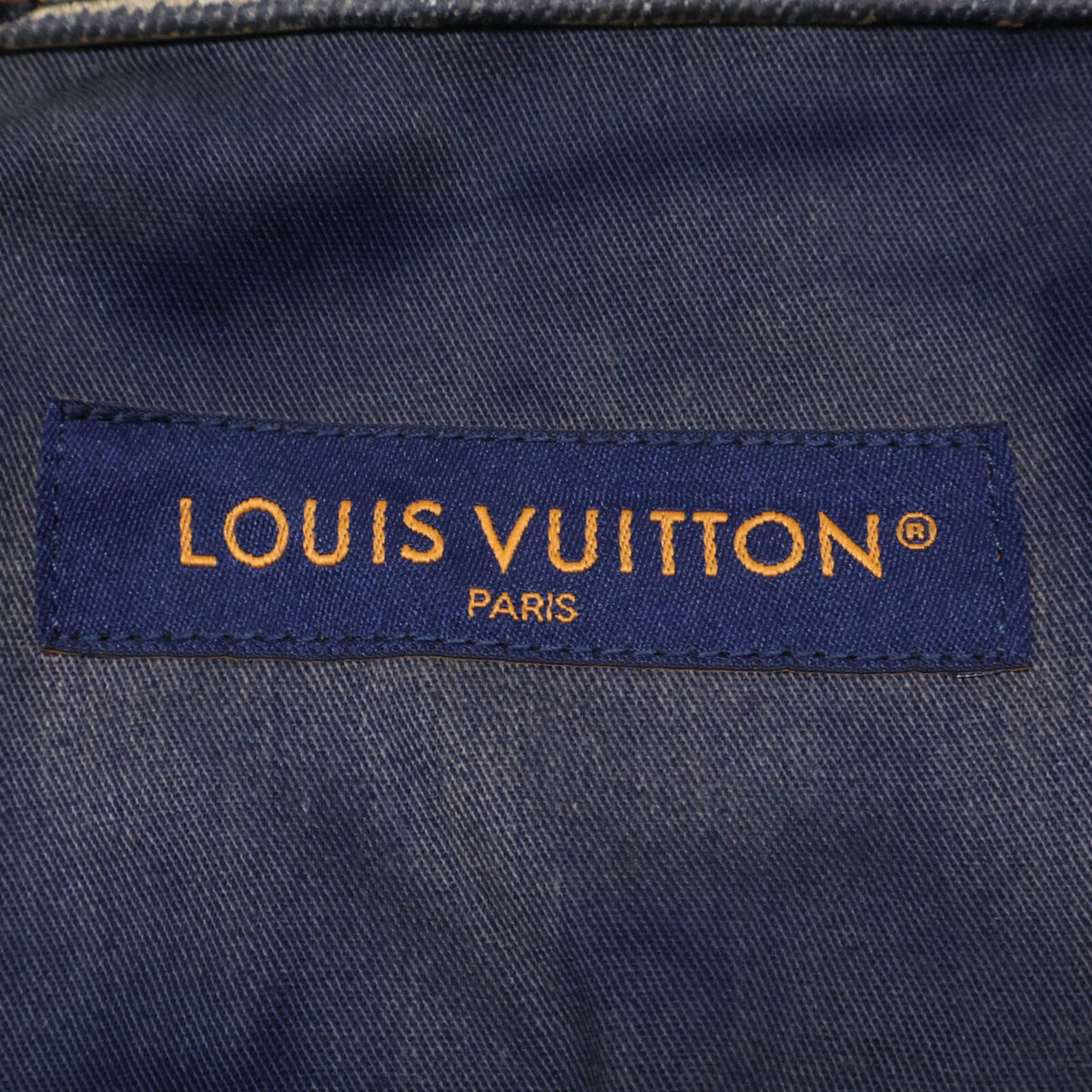 Louis Vuitton 24' Monogram Bleach Velour Pants Navy Size 34
