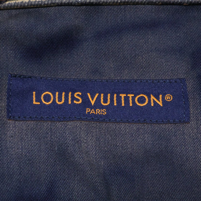 Louis Vuitton 24' Monogram Bleach Velour Pants Navy Size 34