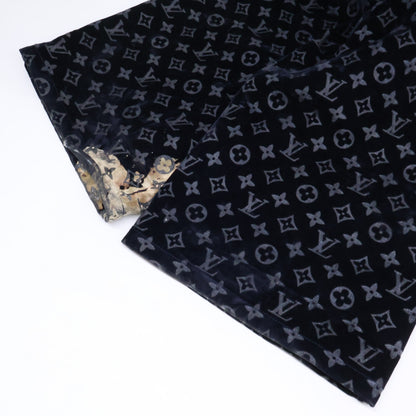 Louis Vuitton 24' Monogram Bleach Velour Pants Navy Size 34