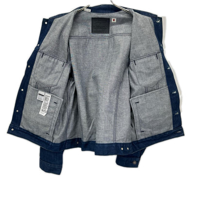 LEVI'S Blue Tab Type III Cotton Trucker Jacket Indigo Size L
