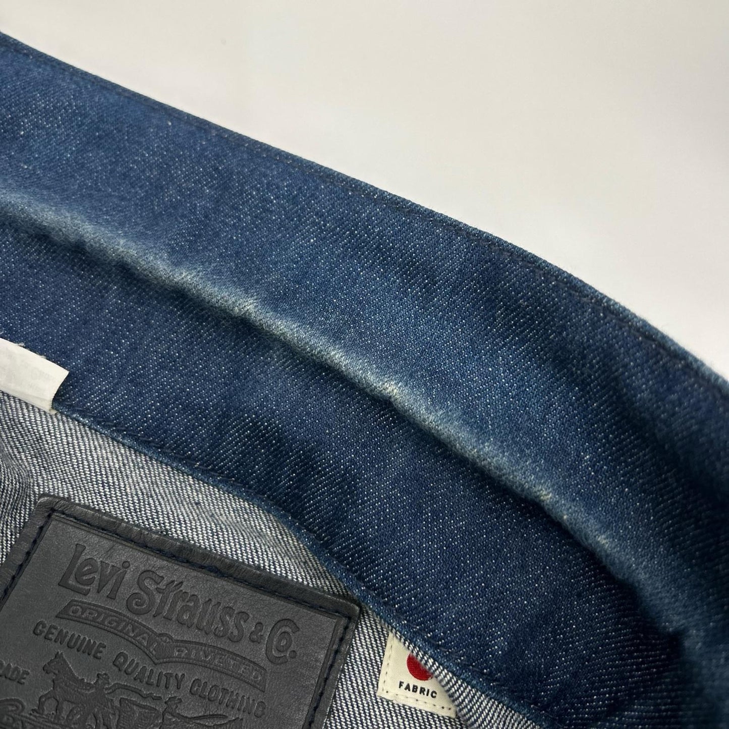LEVI'S Blue Tab Type III Cotton Trucker Jacket Indigo Size L