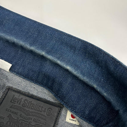 LEVI'S Blue Tab Type III Cotton Trucker Jacket Indigo Size L