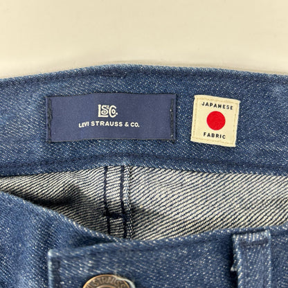 LEVI'S Blue Tab 505 Regular Fit Jeans Indigo Size 33×32