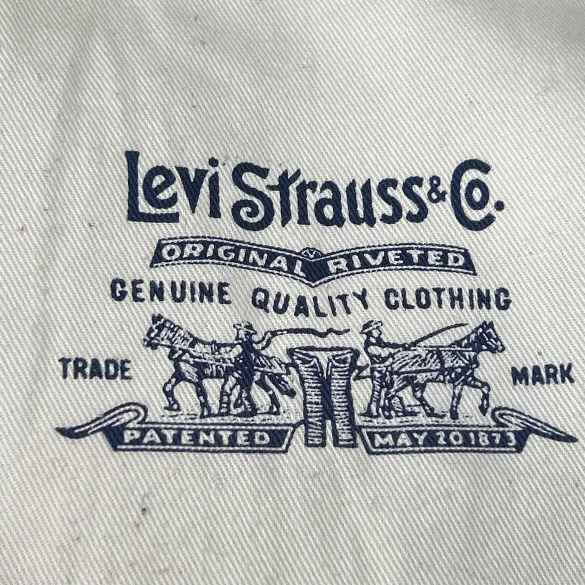 LEVI'S Blue Tab 505 Regular Fit Jeans Indigo Size 33×32