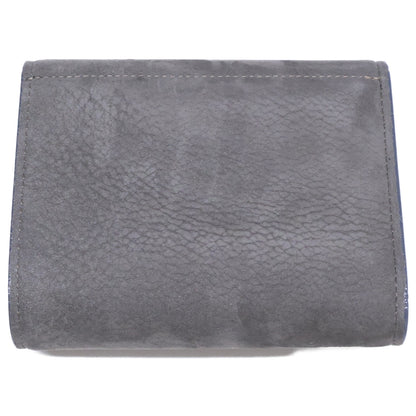 COCOMEISTER Good Old Rotate Nubuck Trifold British Sky Wallet
